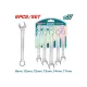 Combination wrench set 6pcs
