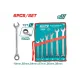 Combination ratchet wrench set 6pcs