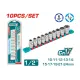 Socket set, 1/2, sockets 10 - 24 mm