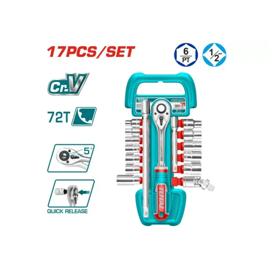 Socket set 17pcs