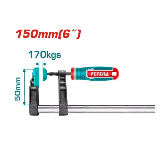 Clamp F-shaped 50x150mm