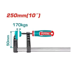 Clamp F-shaped 50x250mm