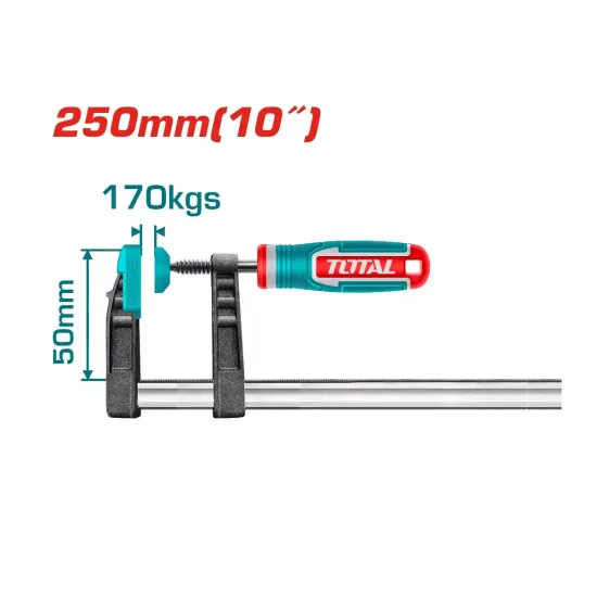 Clamp F-shaped 50x250mm