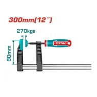 Ամրակ F - տեսքով 80x300մմ