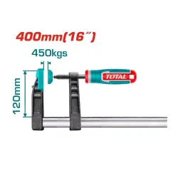 Ամրակ F - տեսքով 120x400մմ Ամրակ F - տեսքով 120x400մմ