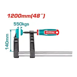 Ամրակ F - տեսքով 140x1200մմ Ամրակ F - տեսքով 140x1200մմ