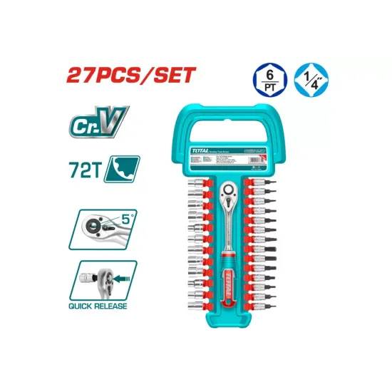 Socket set 27pcs
