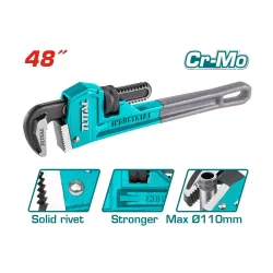 Խողովակի բանալի 0-110 մմ - 1200 մմ 48 "