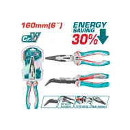 Տափակաբերան թեք երկար քթով աքցան 160մմ