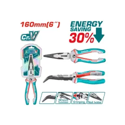 Տափակաբերան թեք երկար քթով աքցան 160մմ