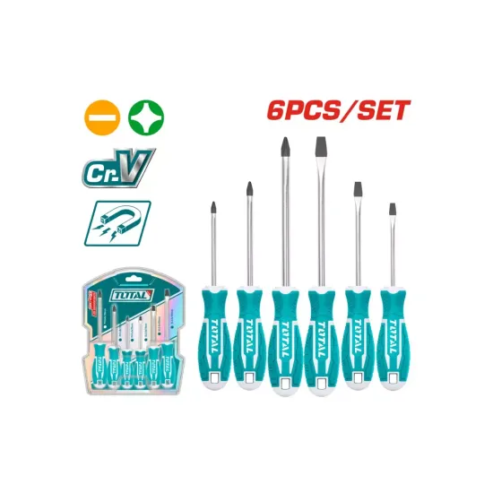 Screwdriver Set - 6 Pcs