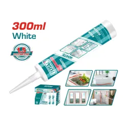 Սպիտակ սիլիկոն ՝ հերմետիկացման համար 300 մլ. 