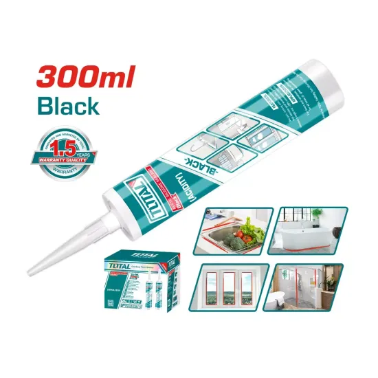 Black Silicone For Sealing 300ml