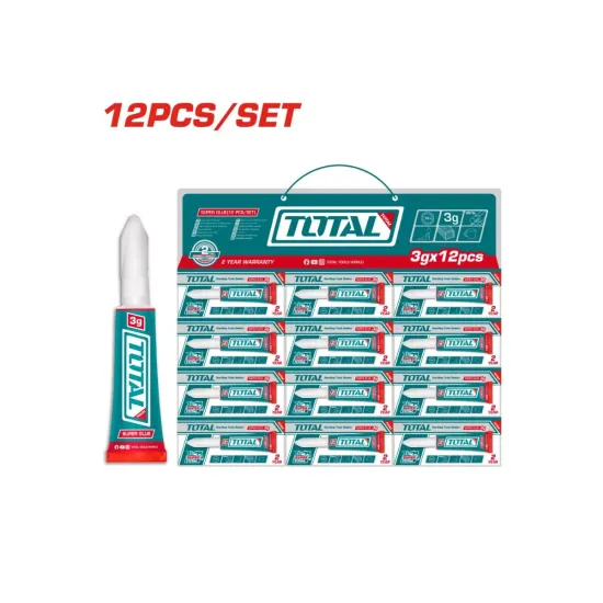 Transparent Super Glue 12pcs