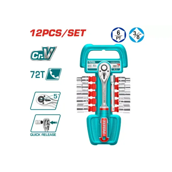 Socket set 12pcs