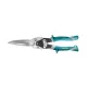 Metal shears with straight cut 300mm