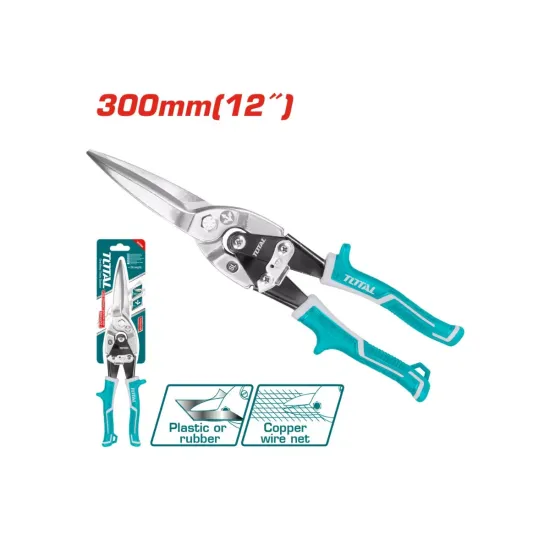 Metal shears with straight cut 300mm