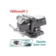 Locksmith vice with anvil 100mm