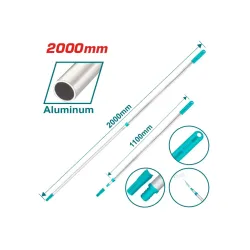 Տելեսկոպիկ ալյումինե ձող 110 սմ