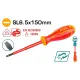 Slotted screwdriver Dielectric SL6.5x150mm 1000V
