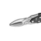 Metal shears with straight cut