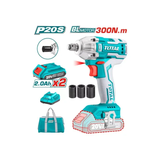 Լիթիում - իոնային Գայկավյորտ 20 Վ / 300 Նմ - 1/2 դյույմ
