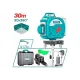 3D լազերային հարթաչափ բոլոր գծերով կանաչ