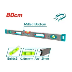 Հարթաչափ հզոր մագնիսներով 800 մմ