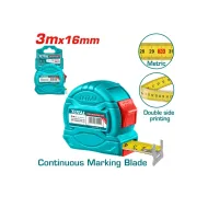 Ժապավեն չափիչ ՝  ( ռուլետկա )  3 մ x 16 մմ :