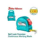 Ժապավեն չափիչ ՝  ( ռուլետկա )  3 մ x 16 մմ :