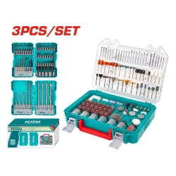 Համակցված բիթերի հավաքածու 3 տարբեր տուփերում