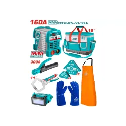 Կոմբո հավաքածու եռակցման սարք և աքսեսուարներ