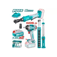 Կոմբո հավաքածու մարտկոցային ճռիկ, գայկավյորտ,  լապտեր