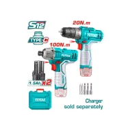 Կոմբո հավաքածու հարվածային գայլիկոն և պտուտակադարձիչ մարտկոցով