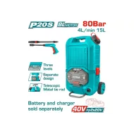 Լիթիում-իոնային ճնշման լվացքի մեքենա 2x20V