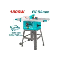 Էլեկտրական սղոց սեղանով 1800W 254մմ