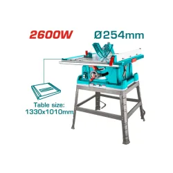 Սեղանի շրջանաձև սղոց 2600 վտ 