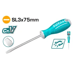 Տափակ պտուտակահան SL3x75մմ 