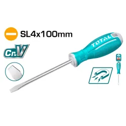 Տափակ պտուտակահան SL4x100մմ