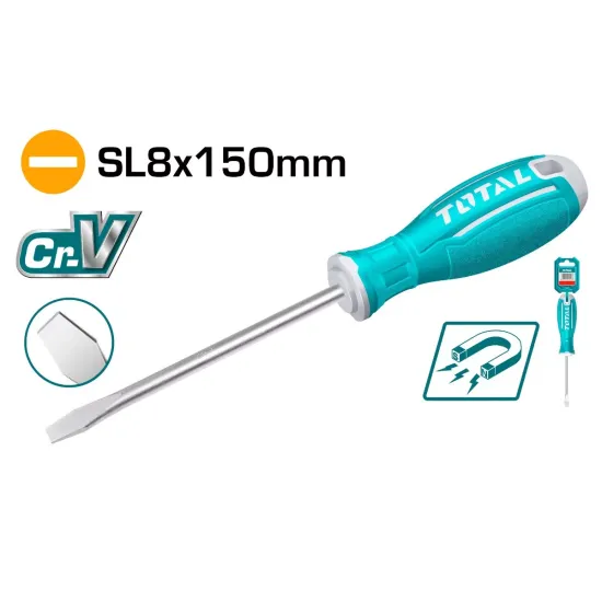 Տափակ պտուտակահան SL 8x150 մմ