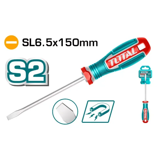 ﻿﻿Պտուտակահան տափակ SL 6.5 x 150 մմ