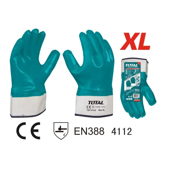 Synthetic rubber gloves XL