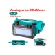 Auto darkening welding glasses