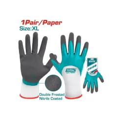 Նիտրիլով ծածկված ձեռնոցներ XL