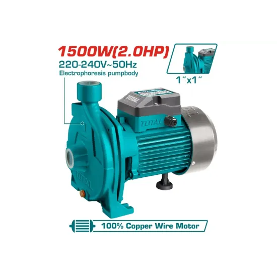 Ջրի կենտրոնախույս պոմպ  1500 Վտ / 140 լ/րոպե / 45 մ