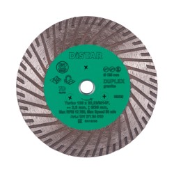 Ալմաստե կտրող սկավառակ Turbo 125 M14F Duplex 125x22.22x25x2.8mm 