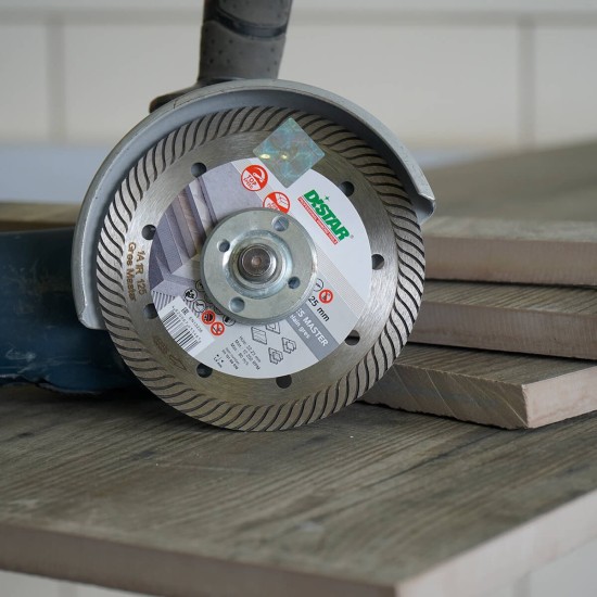 Ալմաստե կտրող սկավառակ 1A1R Gres Master 125x22.22x10x1.4mm Ալմաստե կտրող սկավառակ 1A1R Gres Master 125x22.22x10x1.4mm