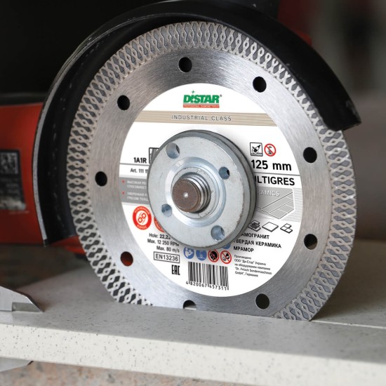 Ալմաստե կտրող սկավառակ 1A1R 125 Multigres 125x22.22x1.4 - 10x1.6mm Ալմաստե կտրող սկավառակ 1A1R 125 Multigres 125x22.22x1.4 - 10x1.6mm