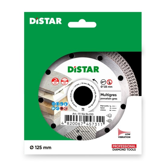 Ալմաստե կտրող սկավառակ 1A1R 125 Multigres 125x22.22x1.4 - 10x1.6mm Ալմաստե կտրող սկավառակ 1A1R 125 Multigres 125x22.22x1.4 - 10x1.6mm