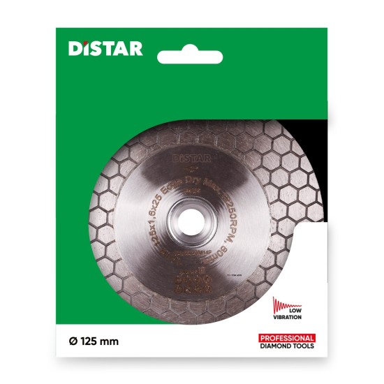 Ալմաստե կտրող սկավառակ 1A1R 125x22.22x25x1.6mm M14F Edge Dry Ալմաստե կտրող սկավառակ 1A1R 125x22.22x25x1.6mm M14F Edge Dry
